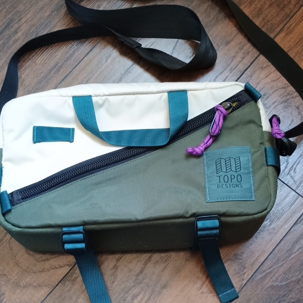 Topo Designs Two-Tone Crossbody Bag